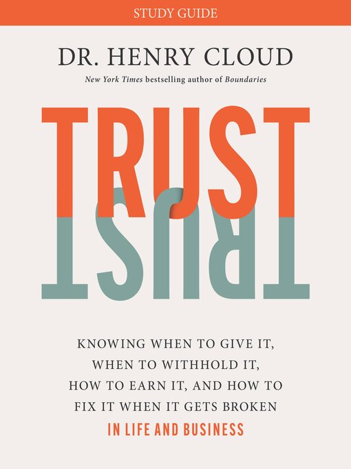 Title details for Trust by Dr. Henry Cloud - Wait list